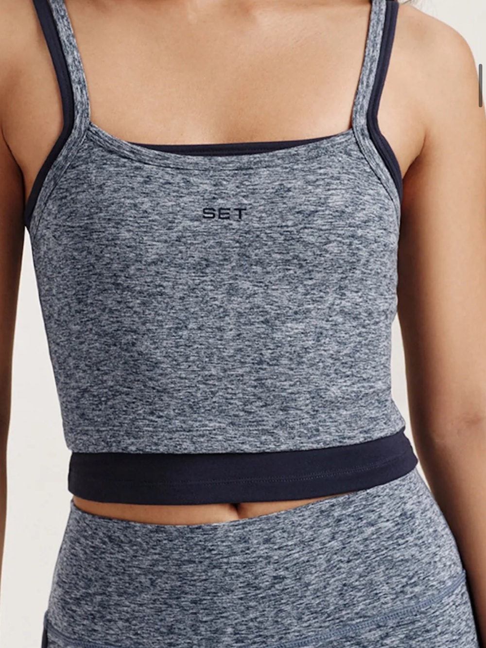 SET Active Cloud Layer Strappy Tank